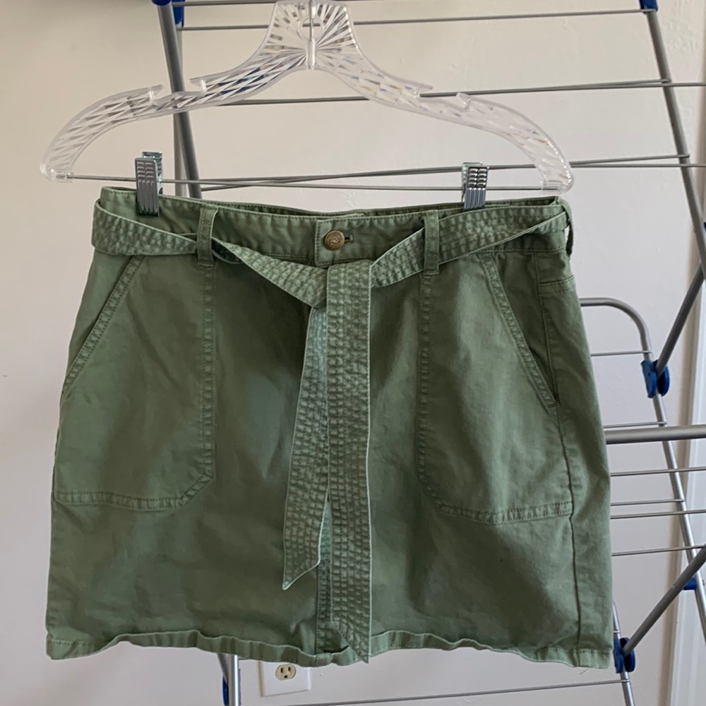 Vineyard Vines Green Mini Skirt